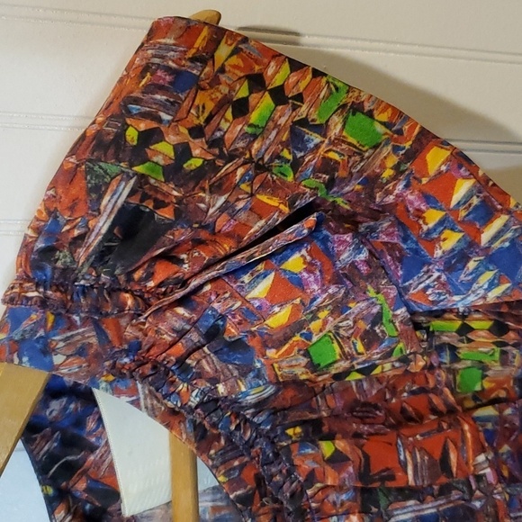 3.1 Phillip Lim Silk Ruffle Short Sleeve Blouse sz 4 Art To Wear - Picture 2 of 8